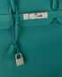 Birkin 35 in Togo Malachite, other view